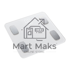 Весы напольные электронные Atlanta ATH-6163 (белый)