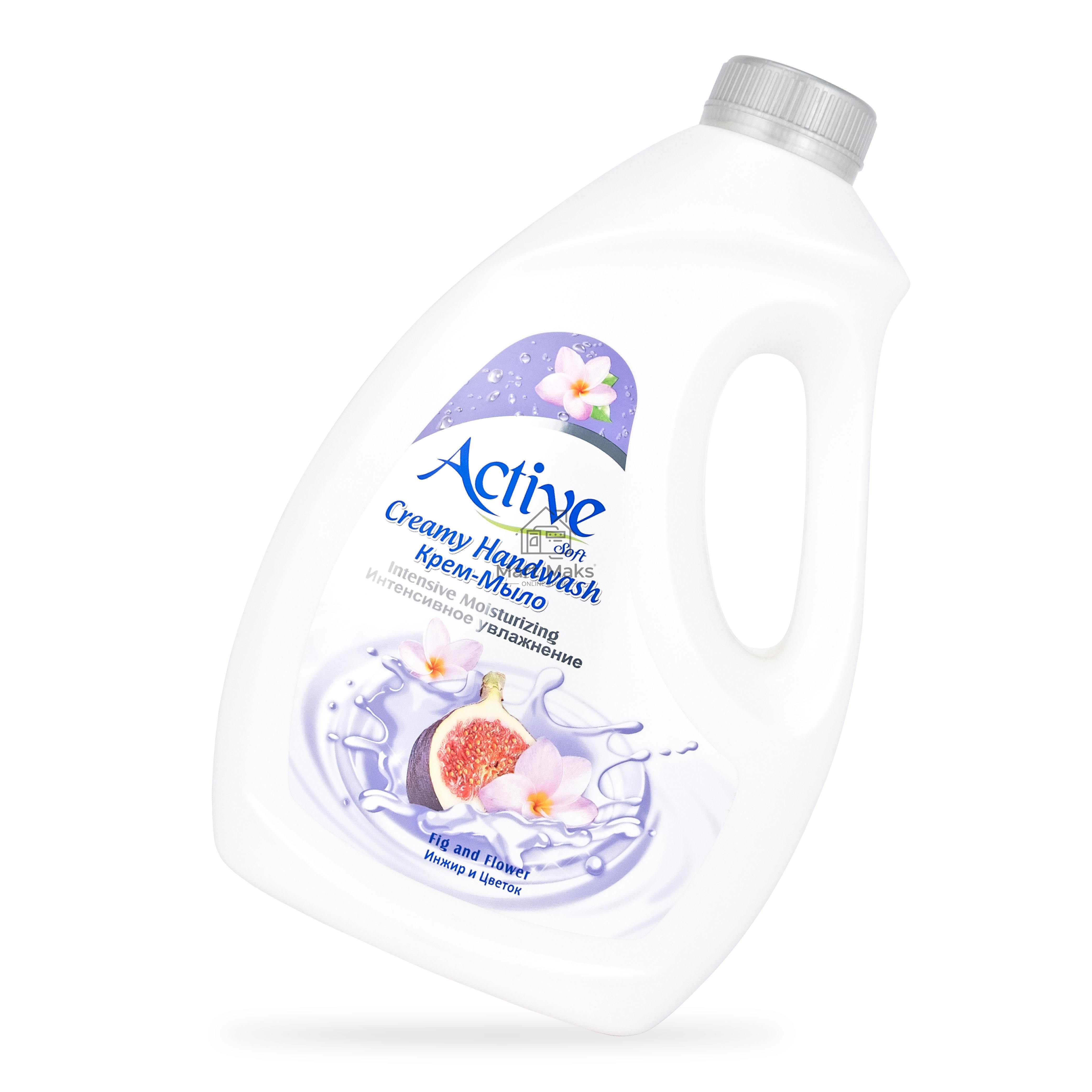 Жидкое крем-мыло Active с витамином B5 Инжир, 2000 мл, Purple (511801646)