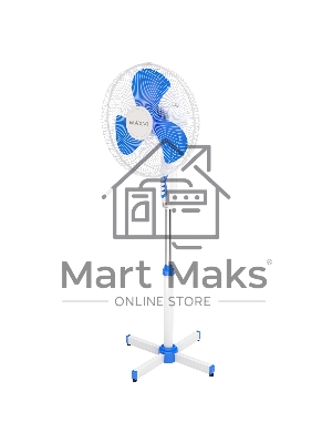 Вентилятор напольный Maxvi FS1645 white-blue