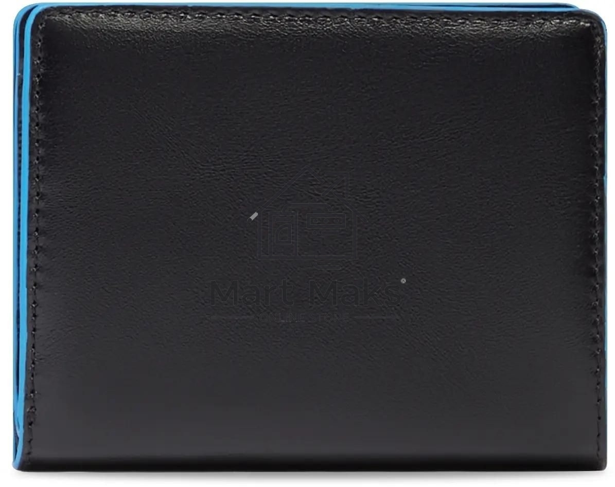 Кошелек женский Piquadro Blue Square PD6660B2R/N черный натур.кожа