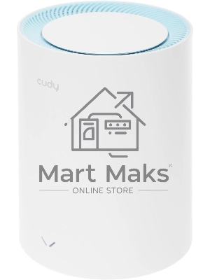 Бесшовный Mesh роутер Cudy M1200(1-Pack) AC1200 10/100BASE-TX белый