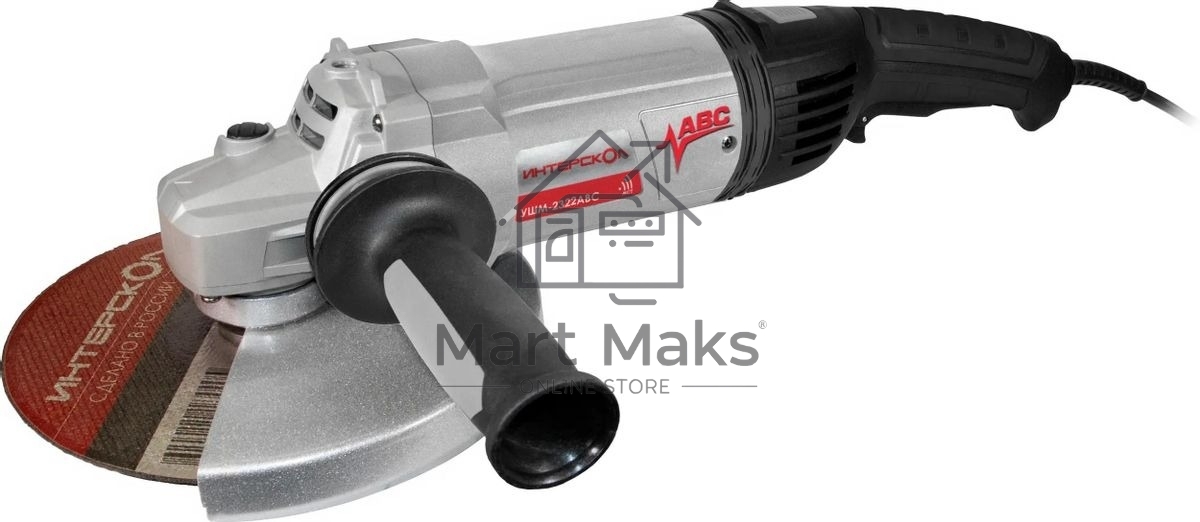 Угловая шлифовальная машина ИНТЕРСКОЛ УШМ-2322АВС с АВС-системой 831.0.4.40