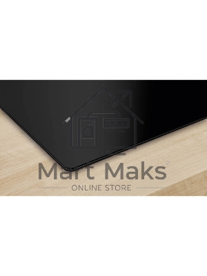 Индукционная варочная панель Bosch PIF61RHB1E 60 см, индукция, скошенные края, сенсорное управление, черный