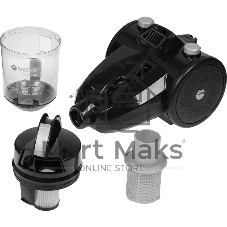Пылесос Vitek Midnight VT-1839 (MC) черный, 200/1200 Вт, уборка сухая, пылесборник контейнер 1.5 л