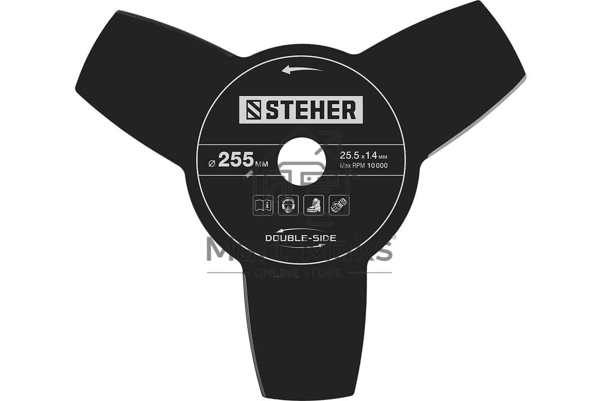 Бензокоса STEHER BT-1300, 1.3 кВт / 1.7 л.с., 43 см3