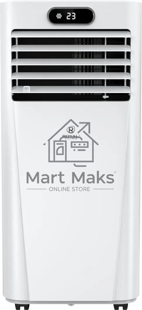 Мобильный кондиционер Royal Clima RM-TS28CH-E 9500 BTU, 28 м², 54 дБ, охлаждение, осушение, белый