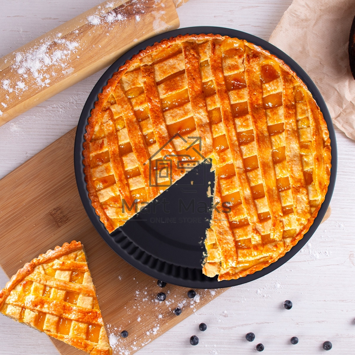 Форма для выпечки TalleR TR-66335 круглая для пирогов