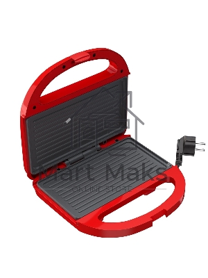 Гриль электрический Maxvi SM702P красный