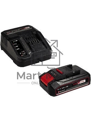 Комплект Einhell 18V 2,5Ah PXC Starter Kit (4512097) Устройство зарядное + аккумулятор