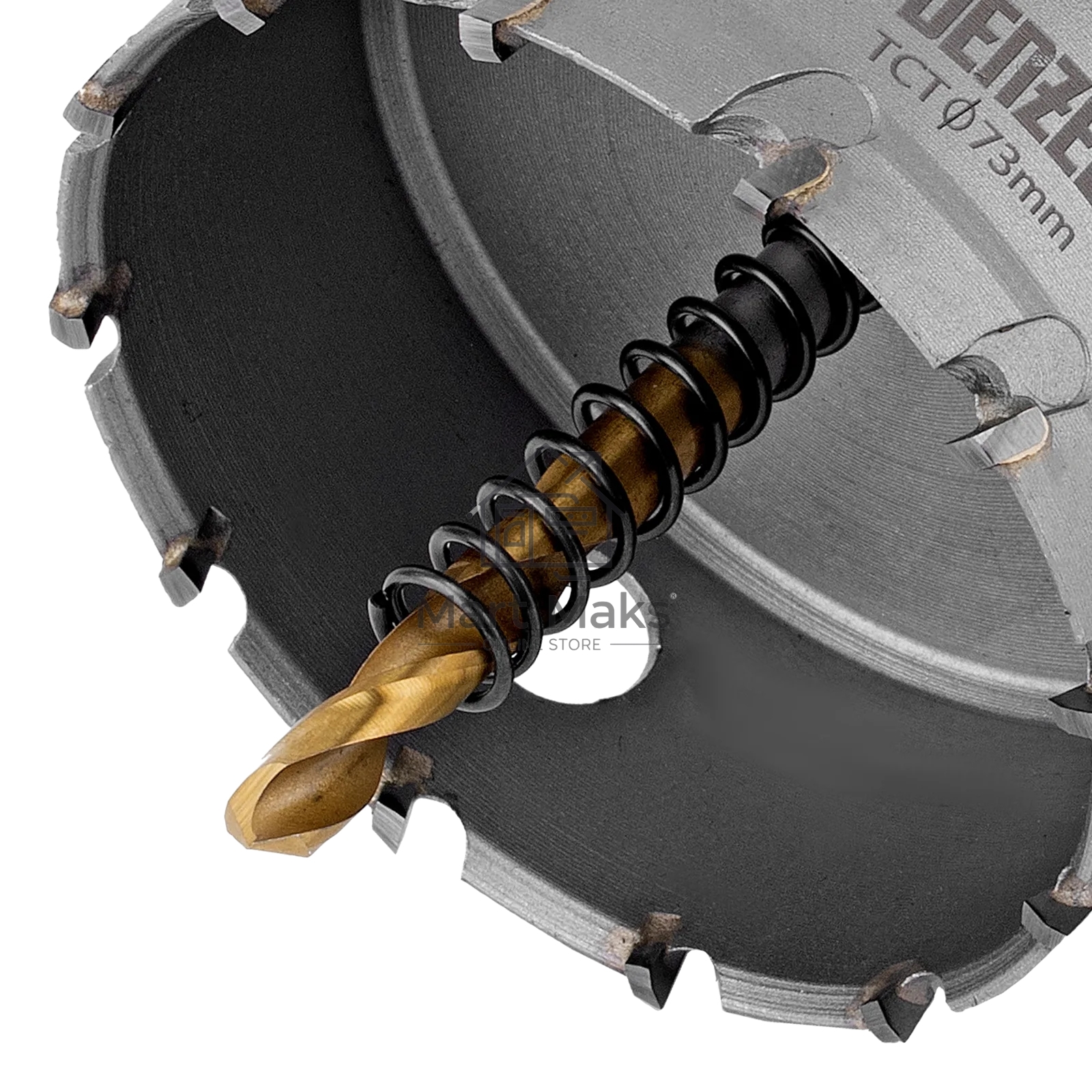 Коронка по металлу Denzel твердосплавная, 73 мм