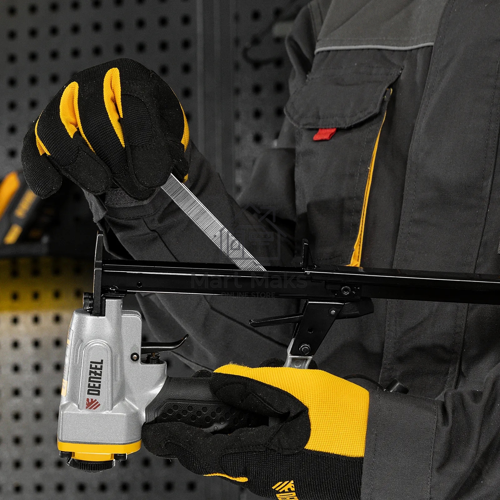 Скобы Denzel 21GA для пнев. степл., 12мм, шир. - 0,95мм, тол. - 0,6мм, шир. скобы - 12,8мм, 5000шт