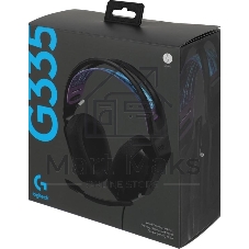 Гарнитура Logitech G335 чёрный, проводная, 3.5 мм