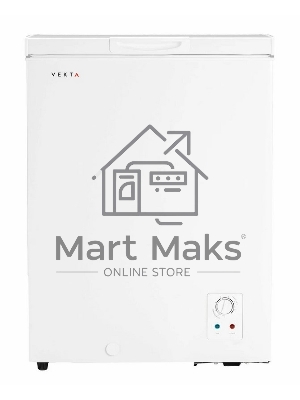 Морозильный ларь Vekta FR-170W02, белый, 170л, 1 камера 625*555*850 мм, полезный объем 142 л