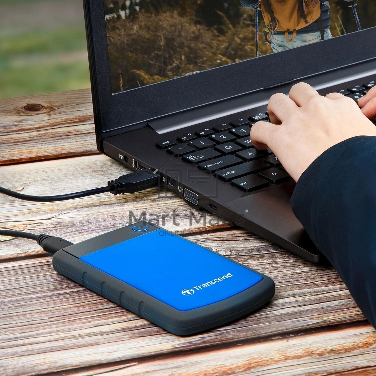 Внешний жесткий диск Transcend StoreJet 25H3 USB 3.0 2Tb TS2TSJ25H3B 2.5