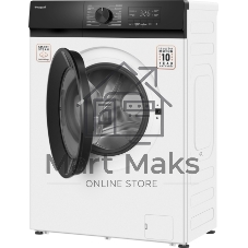 Стиральная машина Weissgauff WM 39106 Inverter Steam белая, загрузка фронтальная 6кг, 1000 об/мин., класс: A++