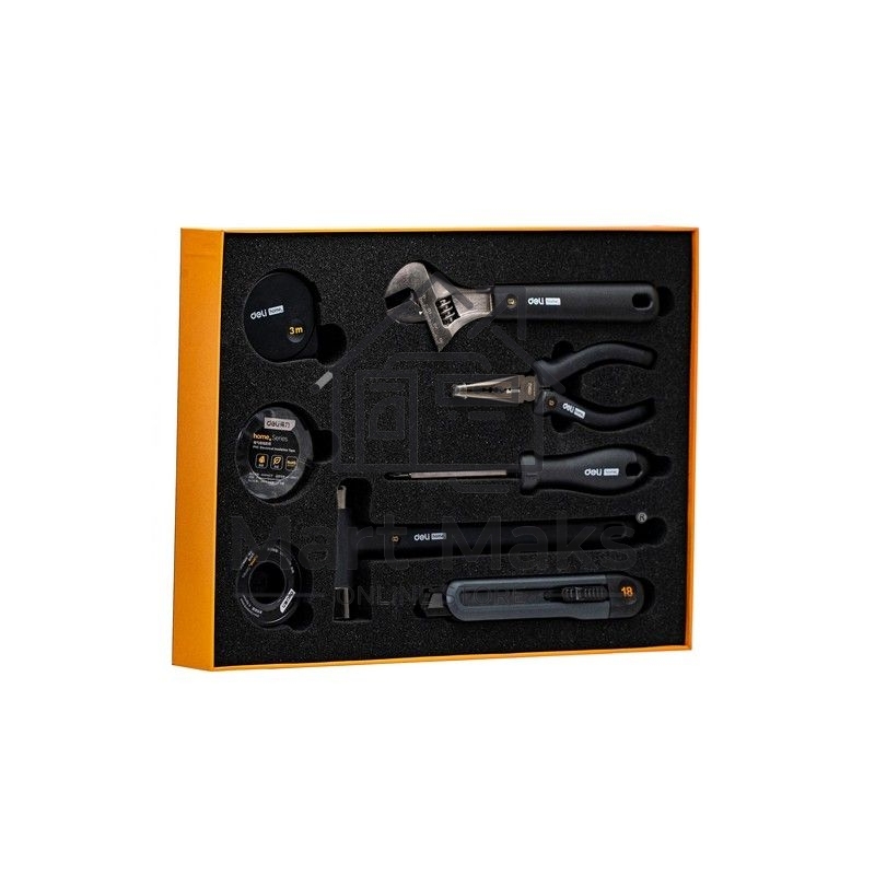 Набор ручного инструмента Home Series Deli HT0008 8 предметов