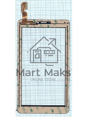 Сенсорное стекло (тачскрин) F-WGJ70466-V1, черное
