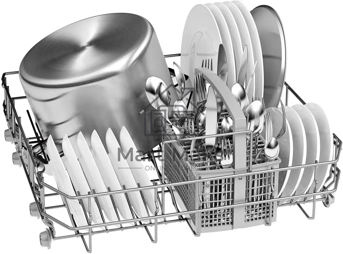 Посудомоечная машина Bosch SMS44DW01T, белая, 60 см, 13 компл., 48 дБ, класс A