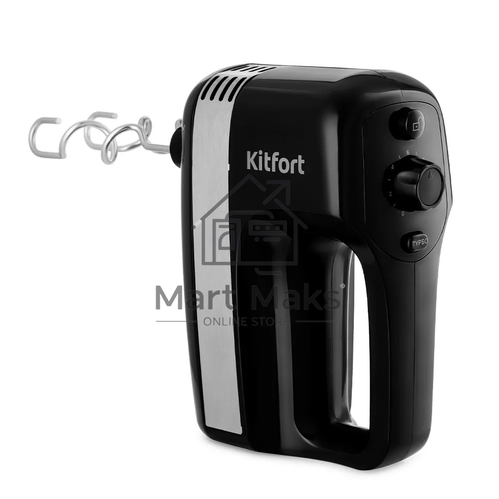 Миксер ручной Kitfort КТ-3066 400Вт черный