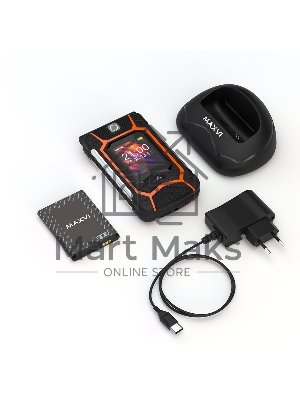 Мобильный телефон Maxvi E10ds оранжевый