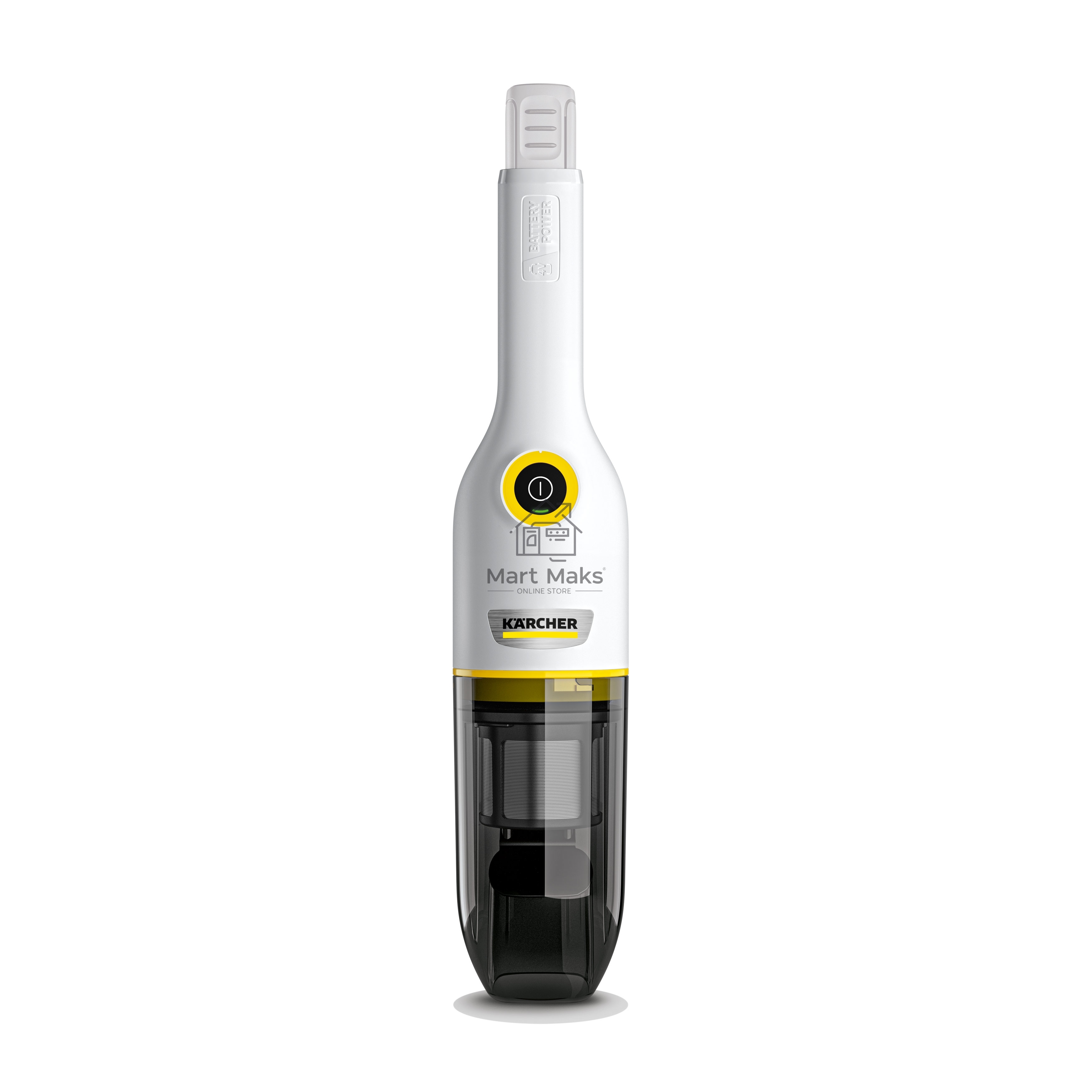 Пылесос ручной Karcher CVH 2-4 54Вт белый