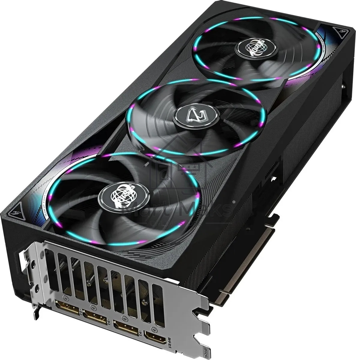 Видеокарта Gigabyte PCI-E GV-N5070AORUS M-12GD 1.0 NVIDIA GeForce RTX 5070 12Gb 192bit GDDR7 2805/28000 HDMIx1 DPx3 HDCP Ret