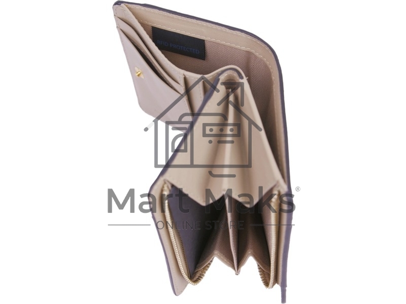 Кошелек женский Piquadro Circle PD6660W92R/GBE шафрановый/бежевый натур.кожа