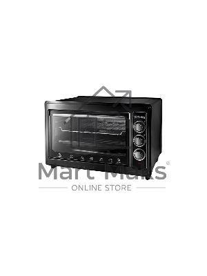 Мини-печь Delta D-0123 черная с тэном повыш мощности,1300 Вт, 37 л