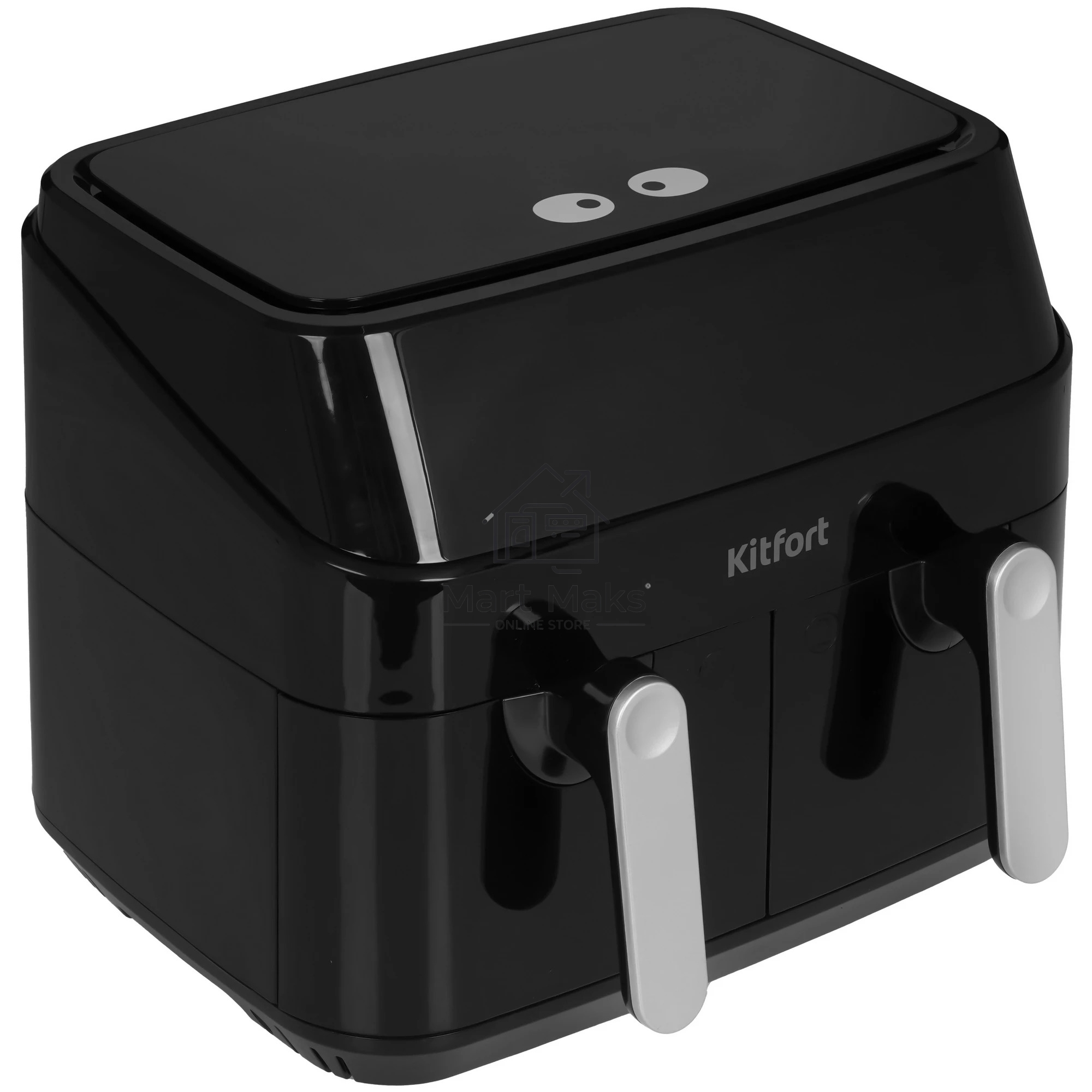 Аэрогриль Kitfort КТ-2250 черный, 1750 Вт, 9 л, сенсор, 12 программ