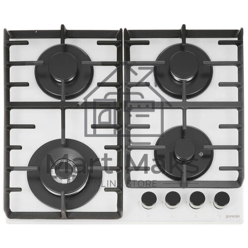 Газовая варочная поверхность Gorenje GTW642SYW белый