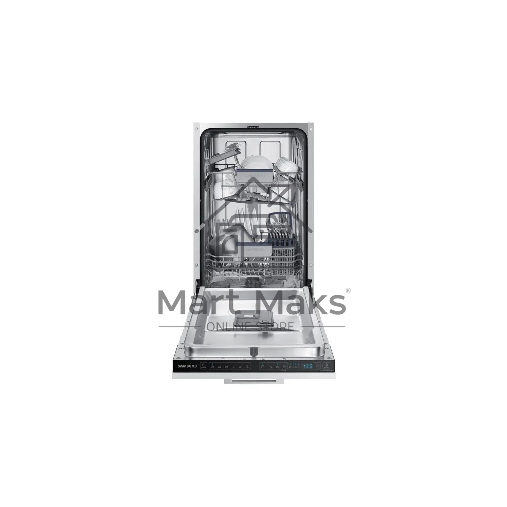 Встраиваемая посудомоечная машина Samsung DW50R4040BB, черный, 45 см, 9 компл., 46 дБ, класс A+