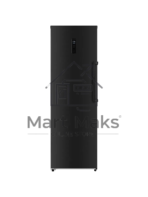 Морозильная камера Kuppersberg NFS 189 DX, High-Tech, отдельностоящая, ВхШхГ 185х60х65 см, объем 304 л, электронное управление, No Frost, LED дисплей, LED освещение, супер заморозка, инверторный компрессор, энергоэффективность А+, уровень шума 43 дБ, цвет