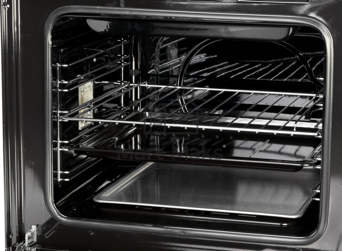 Встраиваеммый газовый духовой шкаф Gefest ДГЭ 621-01 В1, 52л, дверца с 2 стеклами, кремовый