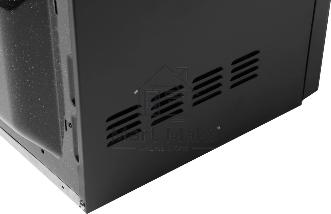 Микроволновая печь Samsung MS23T5018AK/BW черный, 23 л, 800 Вт, переключатели - сенсор