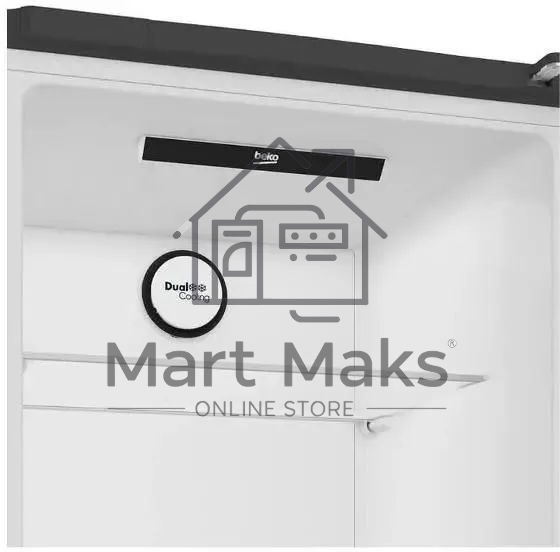 Холодильник Beko B3RCNK362HG серый двухкамерный 220/100л морозилка снизу, No Frost