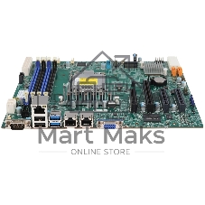 Материнская плата Supermicro X13SCL-F, LGA1700, Intel C262, 4xDDR5, 8xSATA, 1xM.2 PCIe 4.0, 1xPCIe 5.0 x16, 1xPCIe 5.0 x8, 2xPCIe 4.0 x4, 1xVGA, 1xCOM, 2x1Gb LAN, 2xUSB 3.2 Gen1, 2xUSB 2.0, 1x3.5 мм, microATX