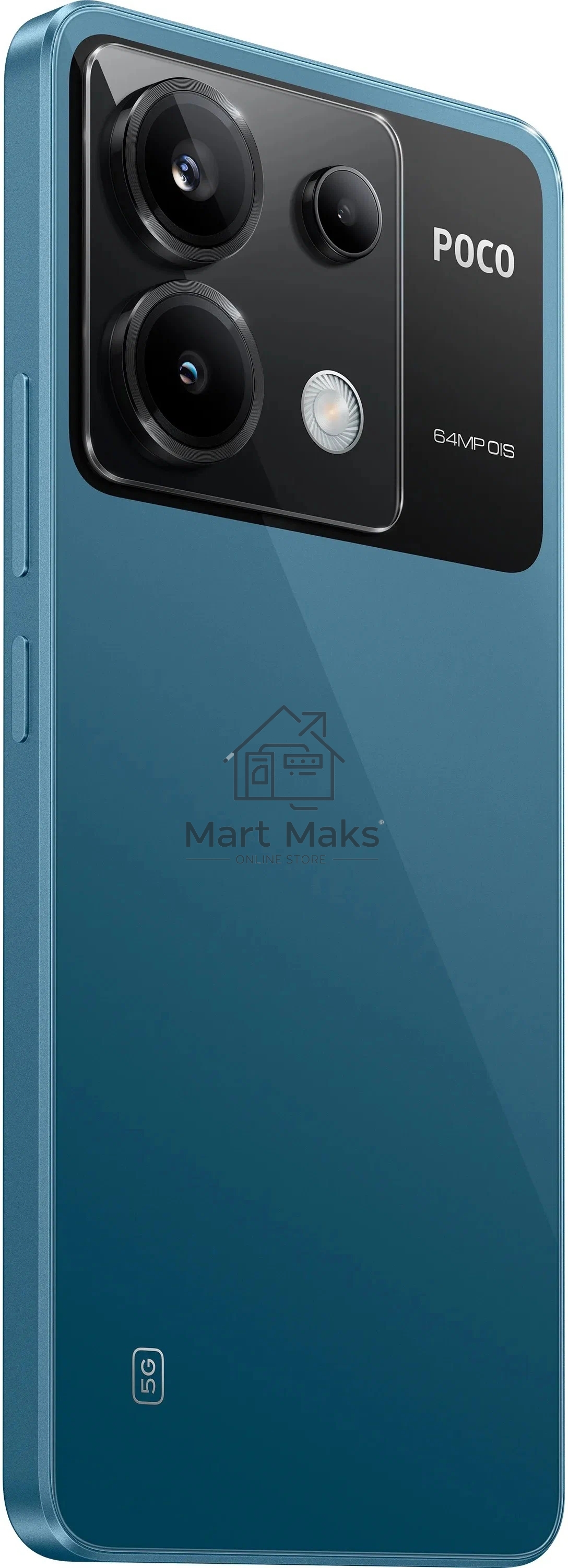 Смартфон POCO X6 5G, 12/256Gb, синий
