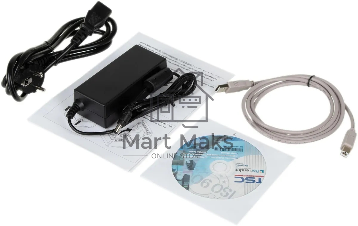 Принтер этикеток TSC DA210 прямая термопечать, 203 dpi, 152 мм/сек, USB, черный
