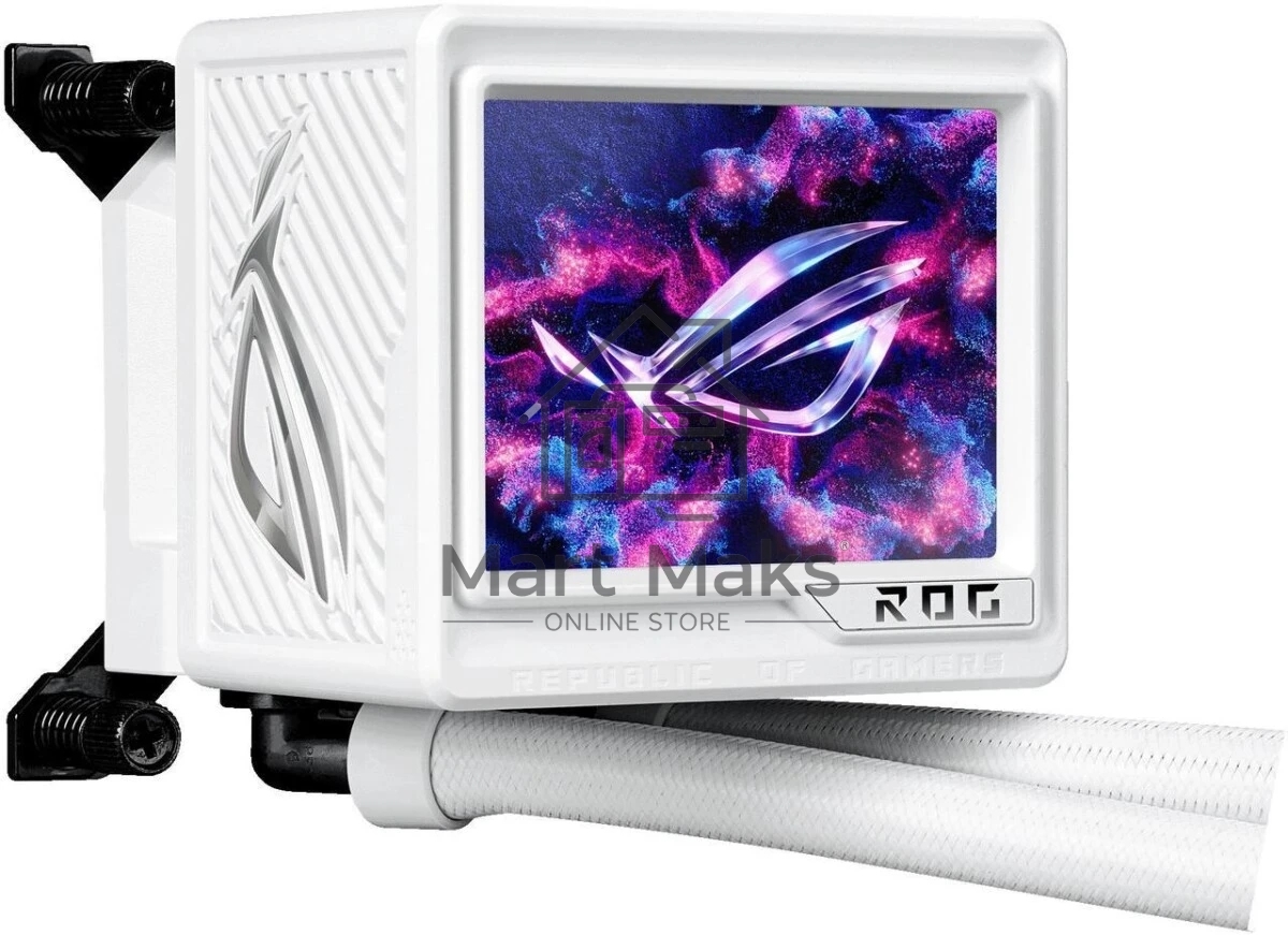 Жидкостная система охлаждения ASUS ROG RYUJIN III 360 ARGB EXTREME WHT 90RC0132-M0EAY0 белый 120мм алюминий+медь 2800rpm 36db 4-pin 305W
