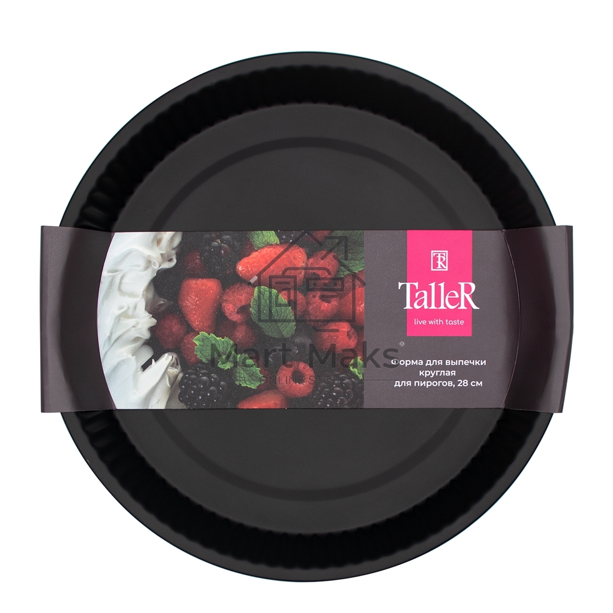 Форма для выпечки TalleR TR-66335 круглая для пирогов