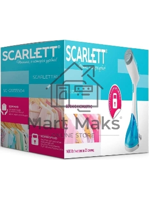Отпариватель ручной Scarlett SC-GS135S04 1400Вт голубой