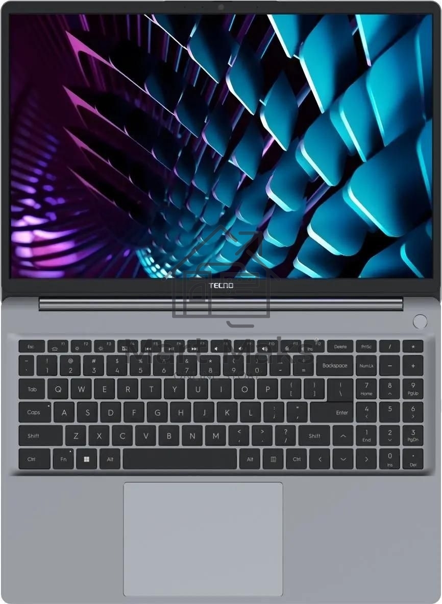 Ноутбук Tecno MegaBook K16SDA серый Ryzen 5 7430U 8Gb SSD512Gb AMD Radeon Graphics 16