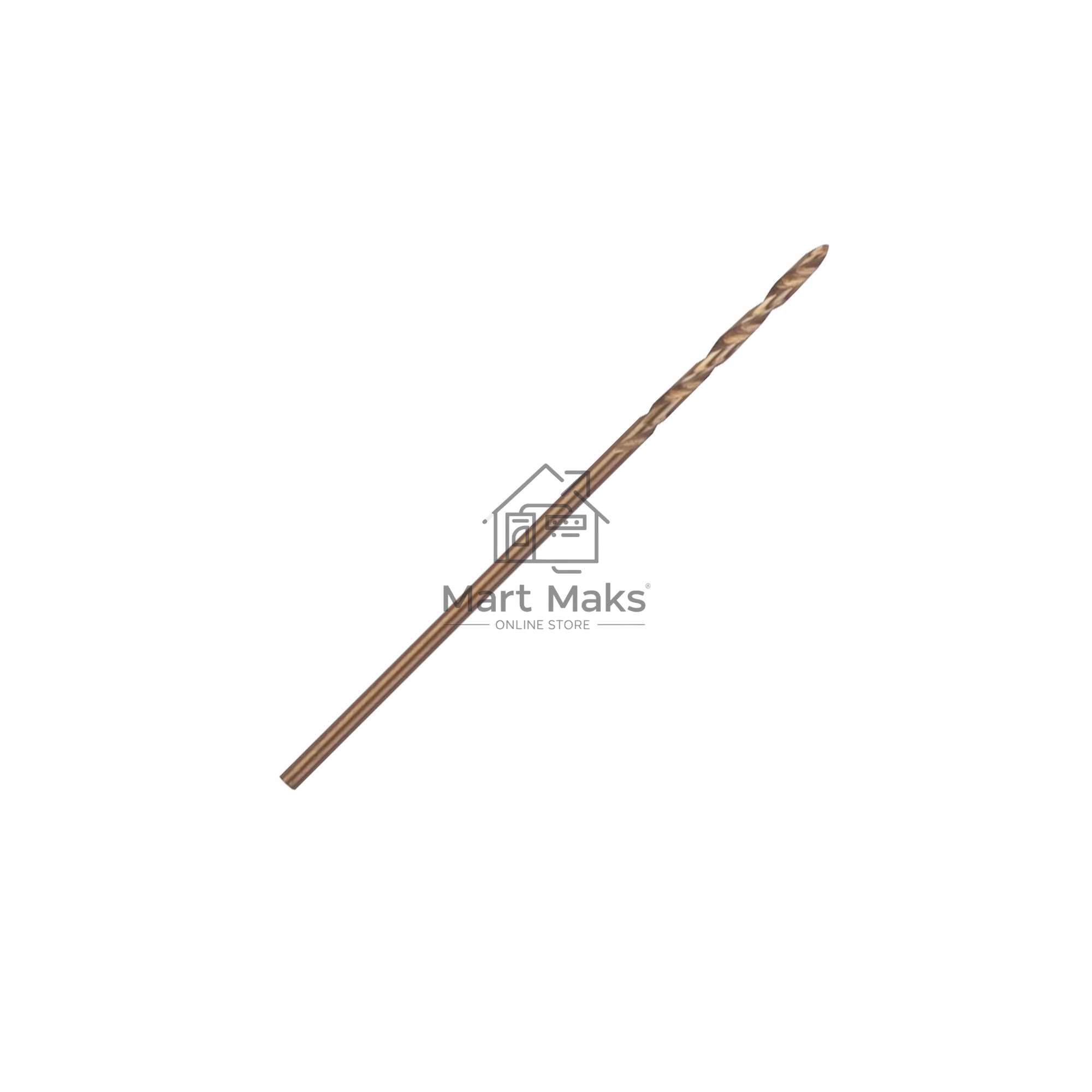 Сверло PATRIOT EXPERT по металлу, Р6М5К5, 1,0 мм, упаковка 10 шт