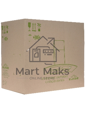 Вытяжка каминная Elikor Сигма 60П-650-К3Д антрацит/бронза, 60 см, 650 куб. м/ч, 56 дБ