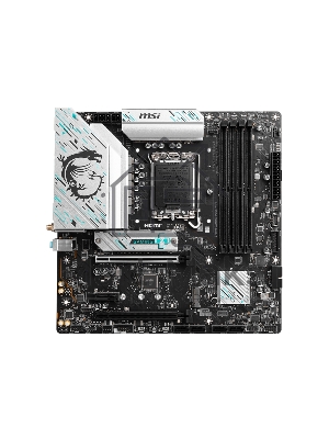Материнская плата MSI B760M GAMING PLUS WIFI, LGA 1700, Intel B760, 4xDIMM DDR5, 4xSATA, 2xM.2, 1xPCI-E 4.0 x16, 1xPCI-E 3.0 x1, 2xHDMI, 2xDP, 1x 2.5Gb LAN, 2xUSB-A 3.2 Gen 2, 4xUSB 2.0, Micro-ATX