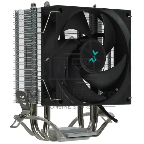 Кулер для процессора DEEPCOOL AG300 серебристый, 92 мм, алюминий/медь, 3050 об/мин, 30.5 дБ, 4 pin, 150 Вт, 129 мм