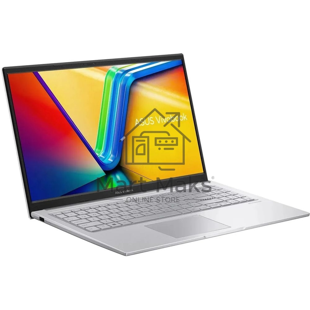 Ноутбук Asus Vivobook 15 X1504ZA-BQ1104 серебристый Core i3 1215U 8Gb SSD512Gb Intel UHD Graphics 15.6