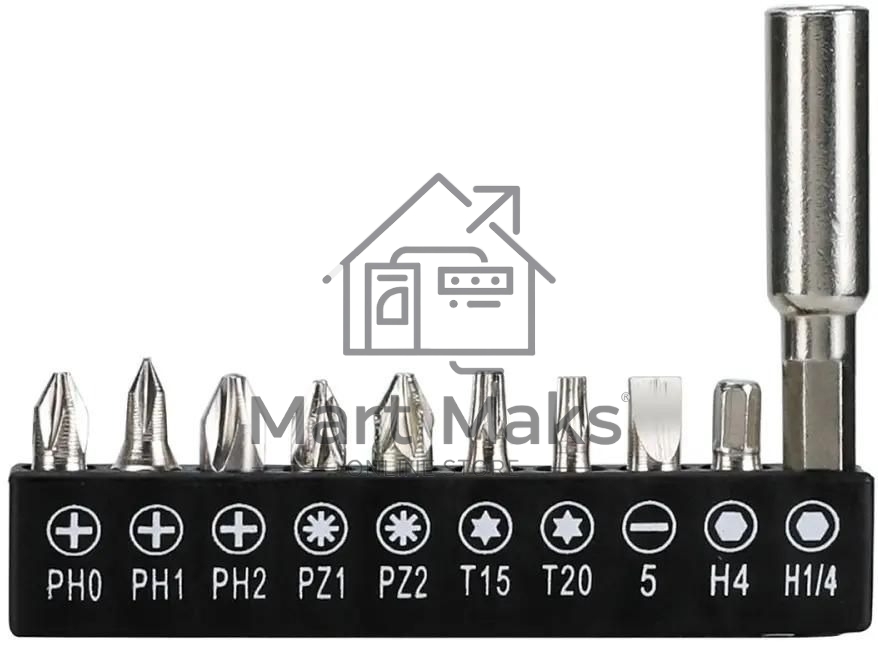 Отвертка аккумуляторная Deli DL-DP04-E2B1 (3,6В, 1,5А*ч, 3Нм, набор бит 10 шт, пласт. кейс)