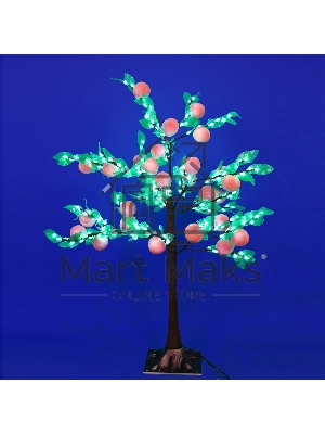 Дерево светодиодное Персик 95см 240 светодиодов белый свет Провод черный ULD-T6095-240/SBA белый IP20 PEACH