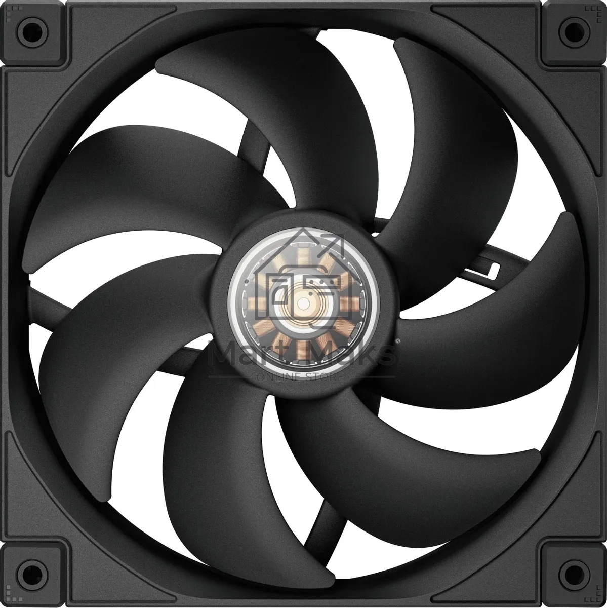 Вентилятор для корпуса DEEPCOOL FT14 черный, 140 мм, 1650 об/мин, 25.1 дБ, 4 pin
